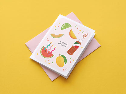 Tajíni Bit Older | Spanglish Birthday Greeting Card