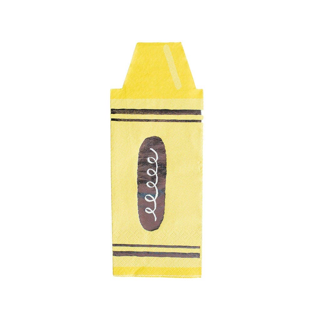 School Days Large Crayon Napkins - 16 Pk.