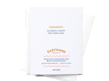Dear Sweet Baby Miscarriage Greeting Card