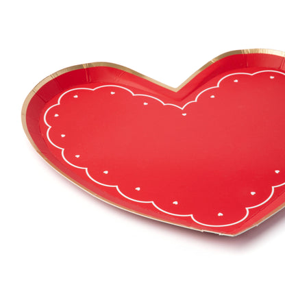 Valentine Heart Plates