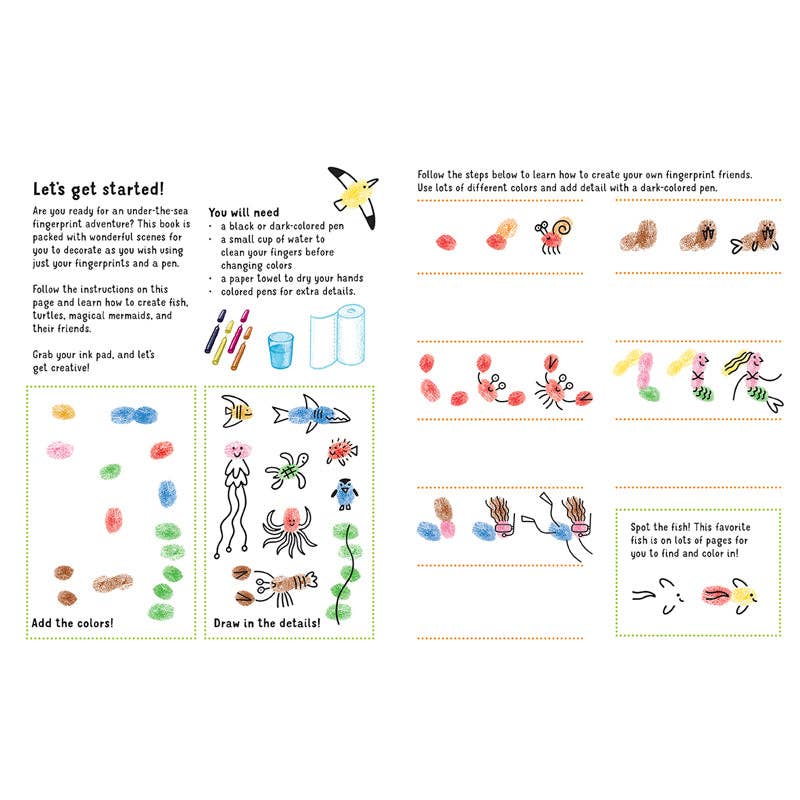 Fingerprint Under the Sea