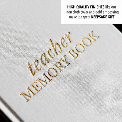 Teacher Memory Book | Teacher Notebook | Christmas Gift
