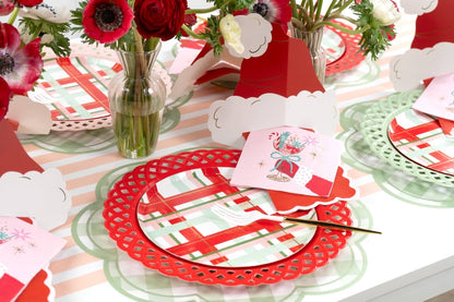 Cheerful Plaid Small Plates