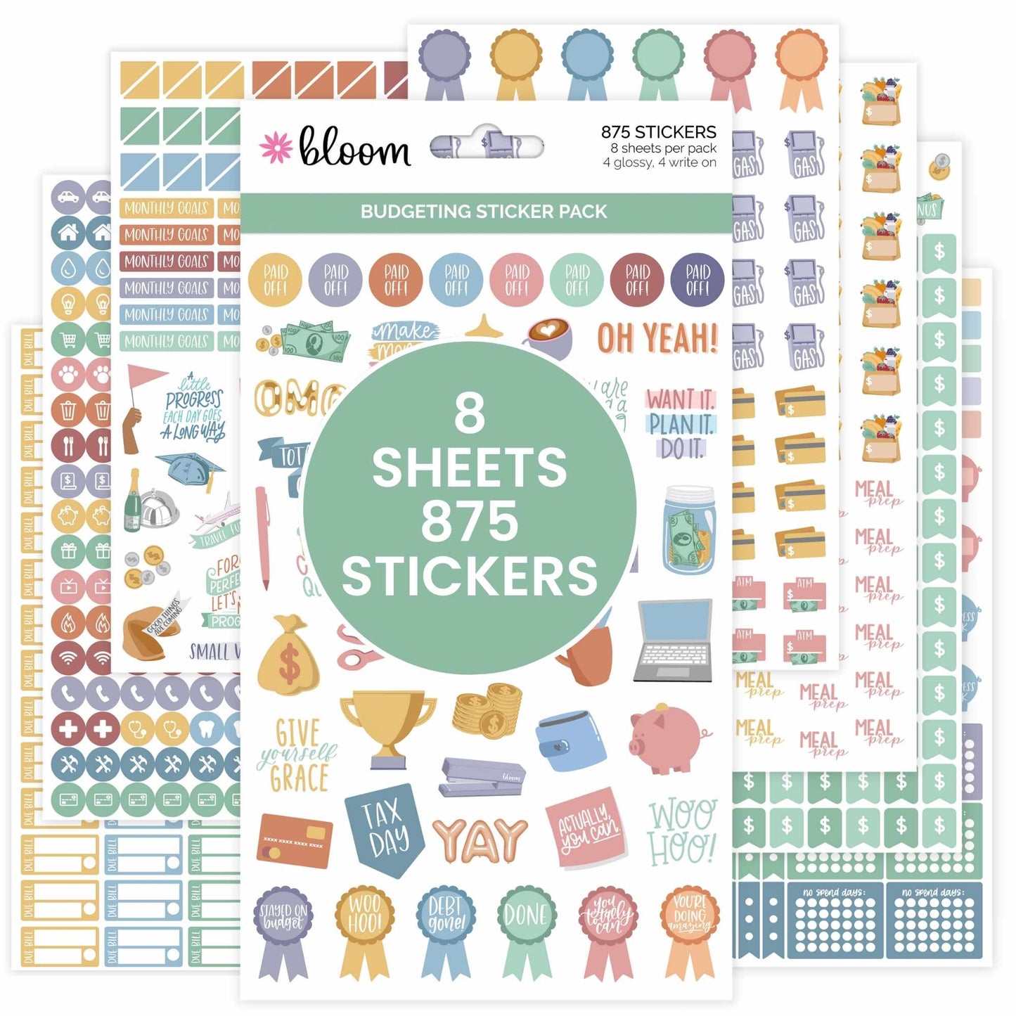 Budgeting Sticker Pack