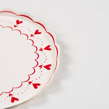 From the Heart Dessert Plates
