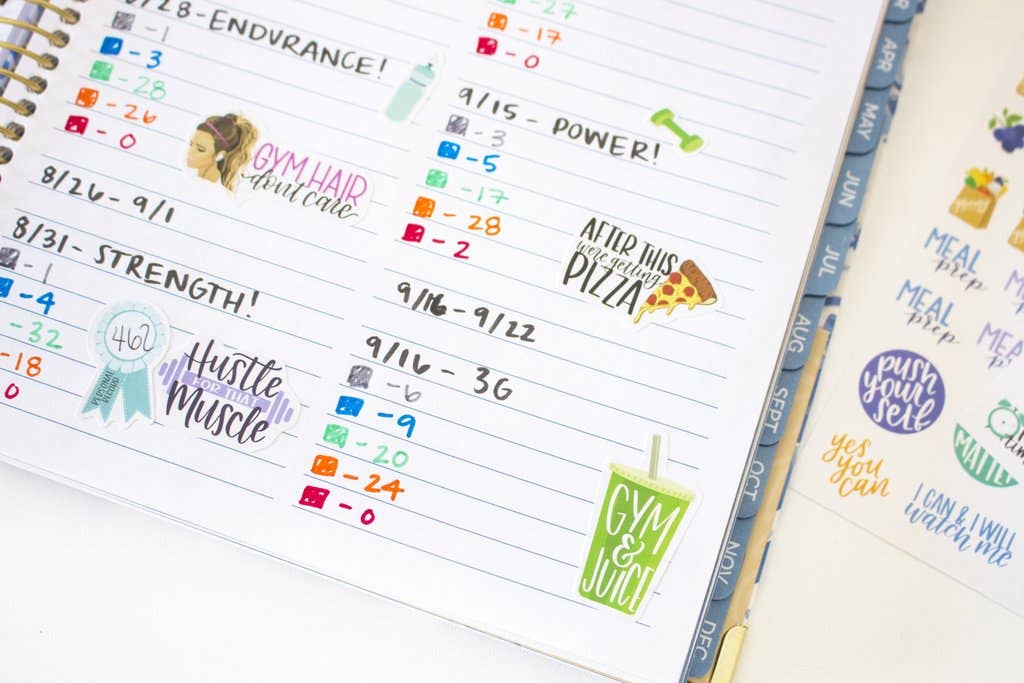 Fitness & Health Sticker Pack