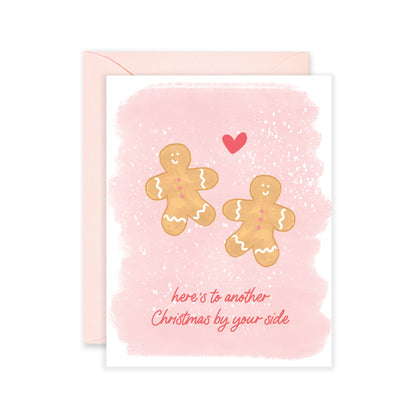 Ginger Bread Couple | Romantic Christmas Greeting Card