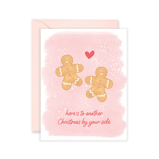 Ginger Bread Couple | Romantic Christmas Greeting Card
