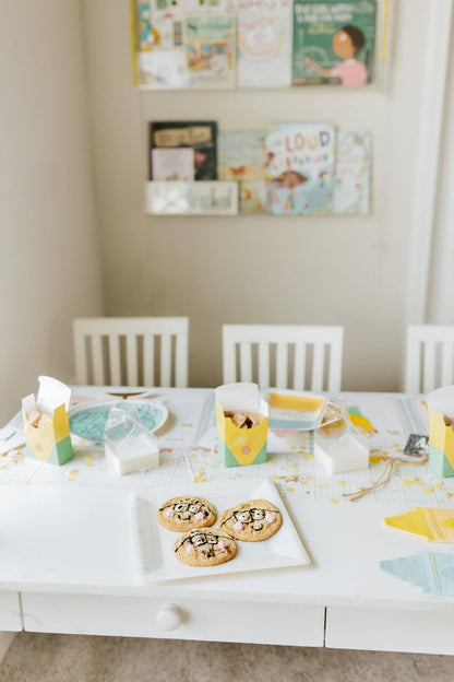Back To School Notebook Paper Plate