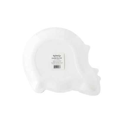 Football Helmet Shaped Paper Plate