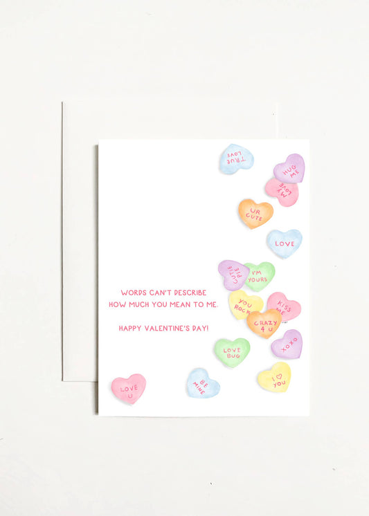 Words Can't Describe How Much You Mean To Me