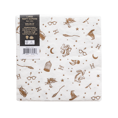 HARRY POTTER X BONJOUR FÊTE HOUSE PRIDE LARGE PARTY NAPKINS