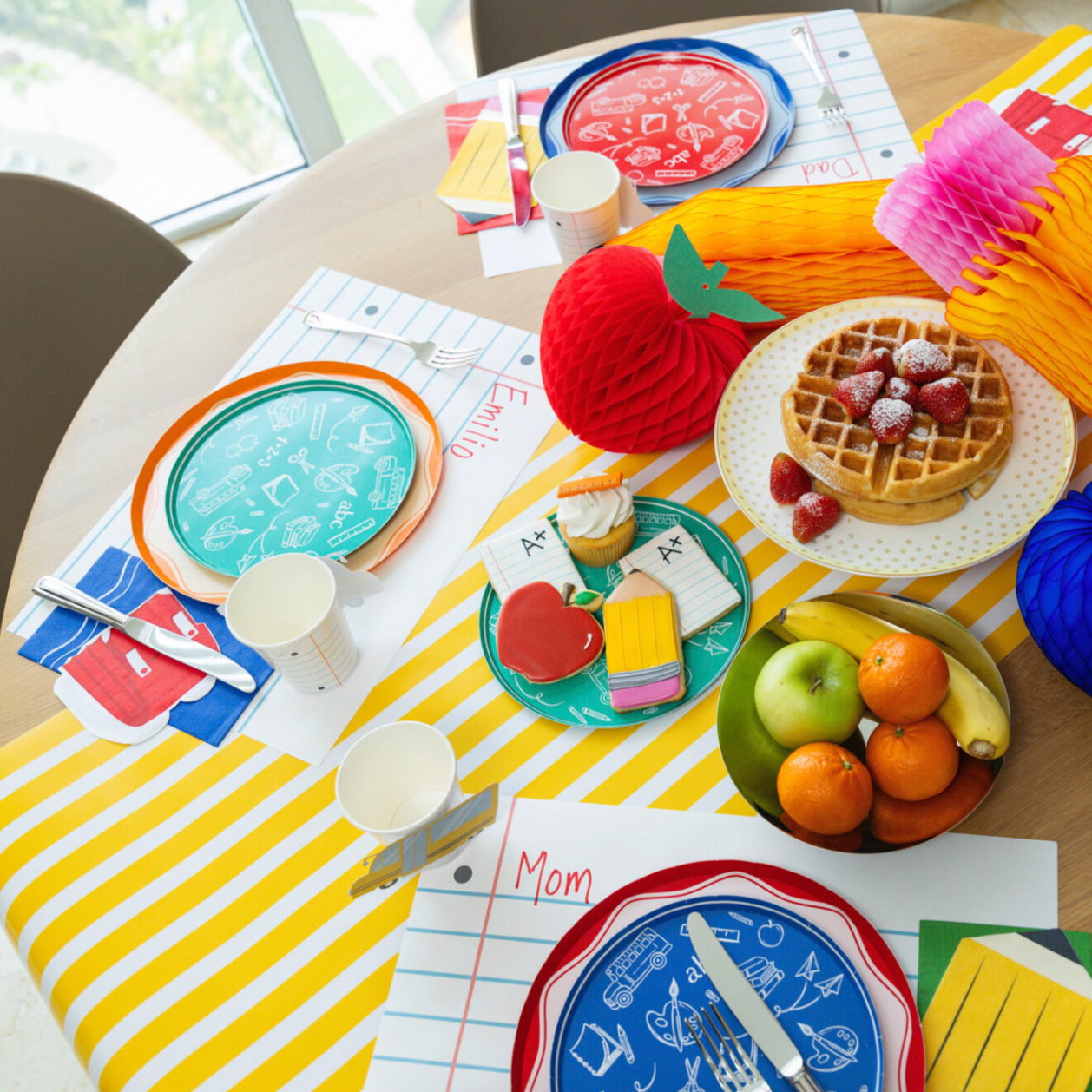 Loose Leaf Paper Placemat