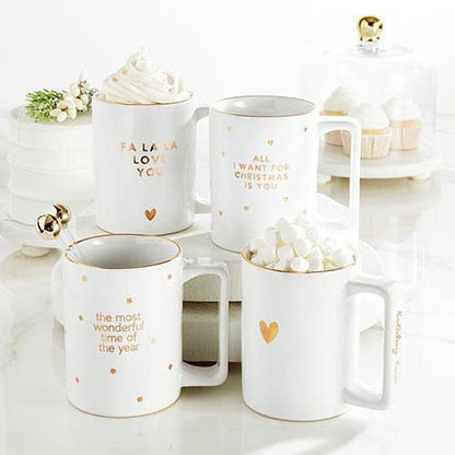 Gold Foil Organic Mug - Falala Love You