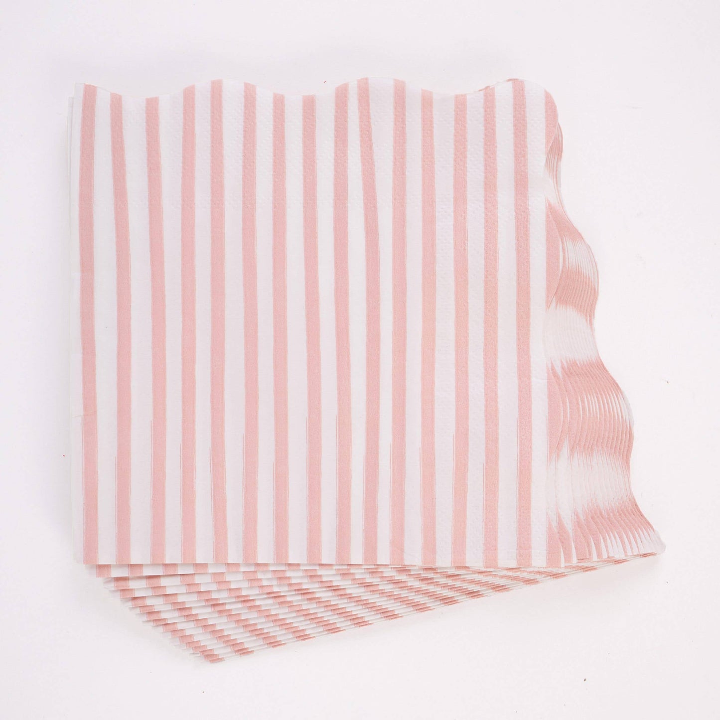 Pink and White Stripe Napkins