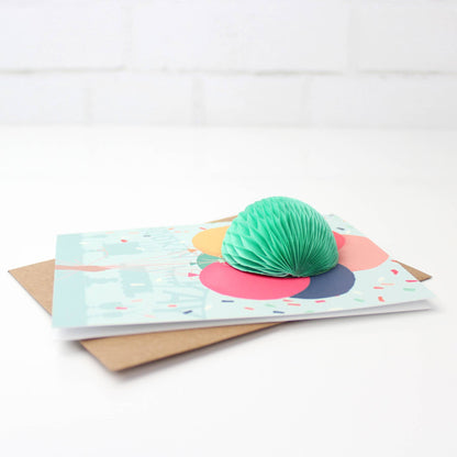 Pop-up Card - Balloon Bunch - Birthday