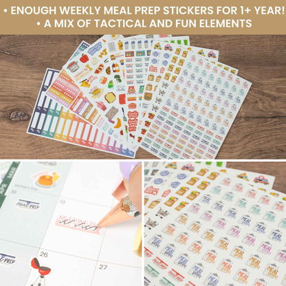 Meal Planning Sticker Pack