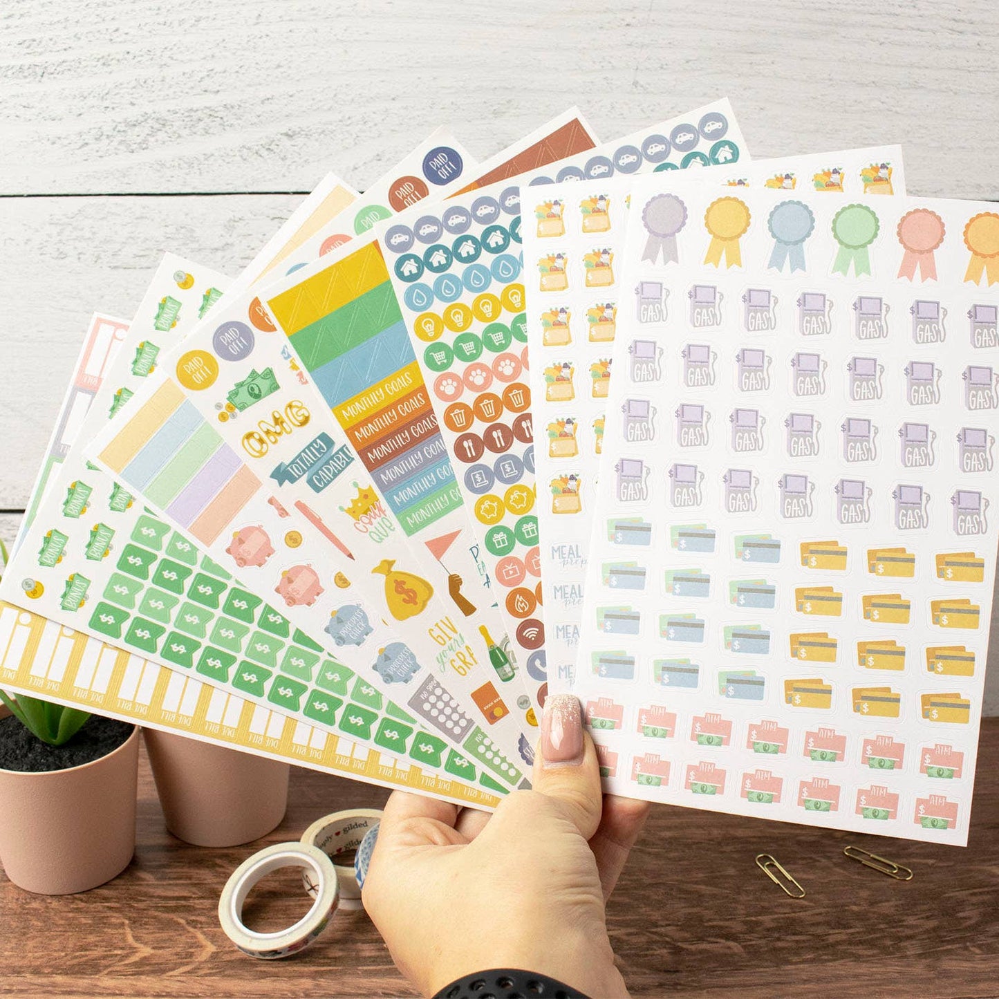 Budgeting Sticker Pack