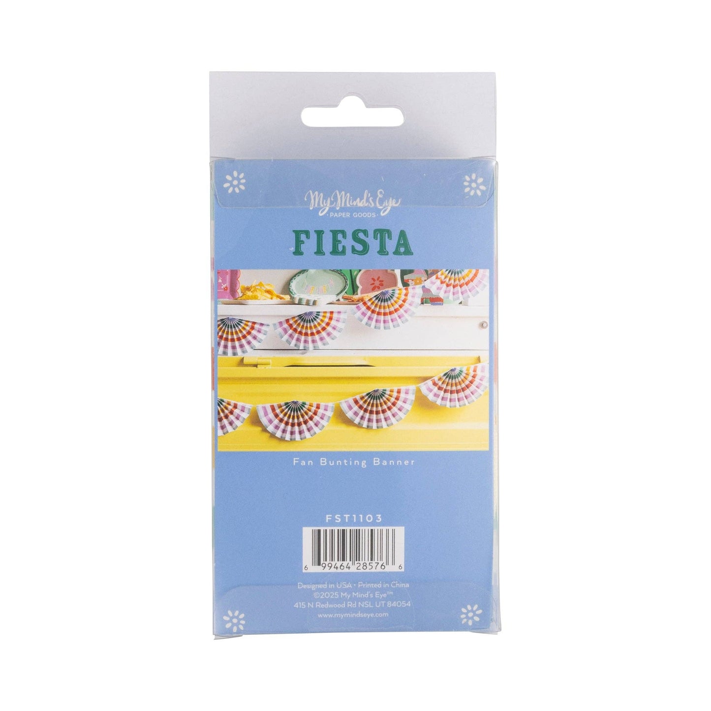 Fiesta Striped Fan Banner