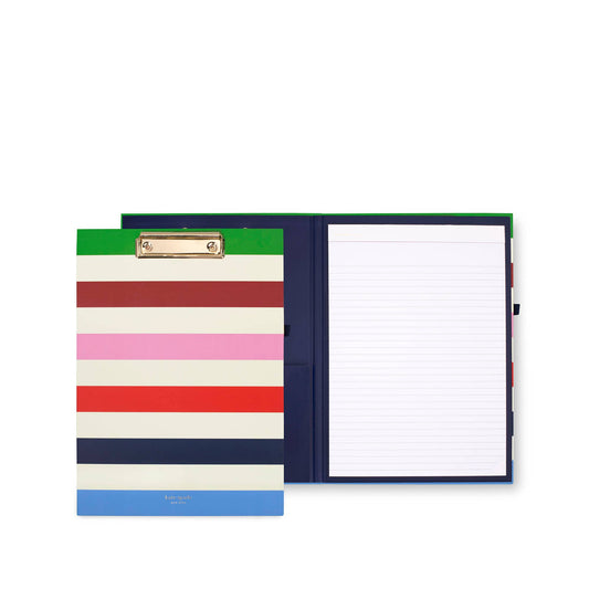Clipboard Folio, Adventure Stripe
