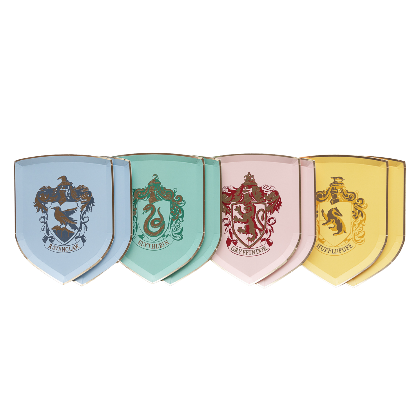 Harry Potter House Pride Party Plates (Set of 8)