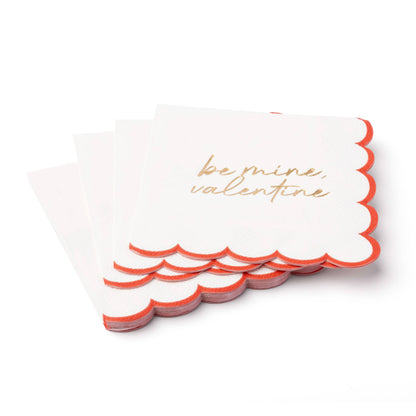 ‘Be Mine, Valentine’s Cocktail Napkins