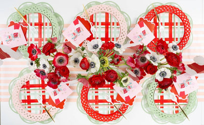 Cheerful Plaid Small Plates
