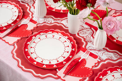 From the Heart Shaped Napkins