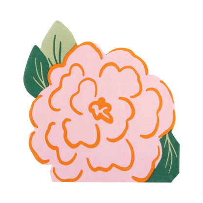 Flower Cocktail Napkin