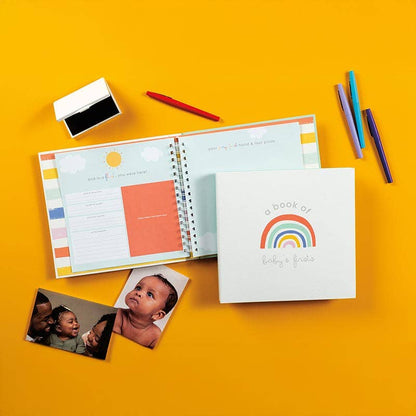 Rainbow Memory Book With Ink Pad