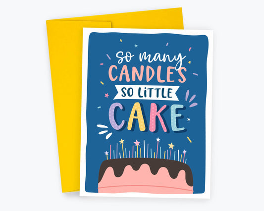 Funny Old Age Birthday Card