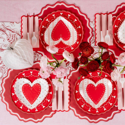 From the Heart Dessert Plates