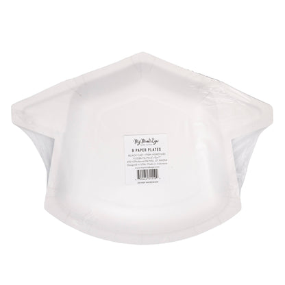 Black Cap Shaped Plate