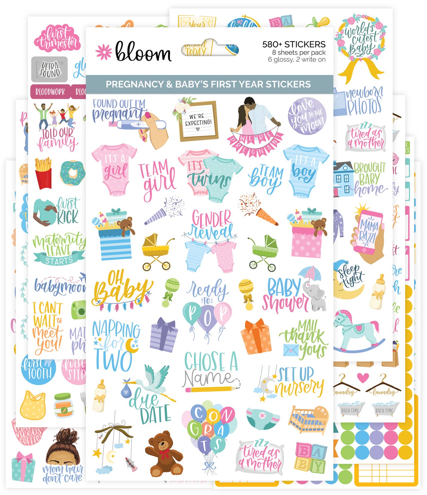 Pregnancy Sticker Pack