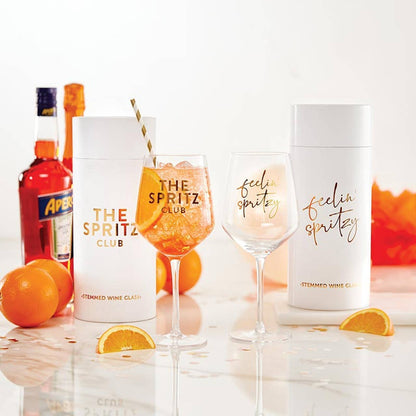 The Spritz Club - Stemless Wine Glass