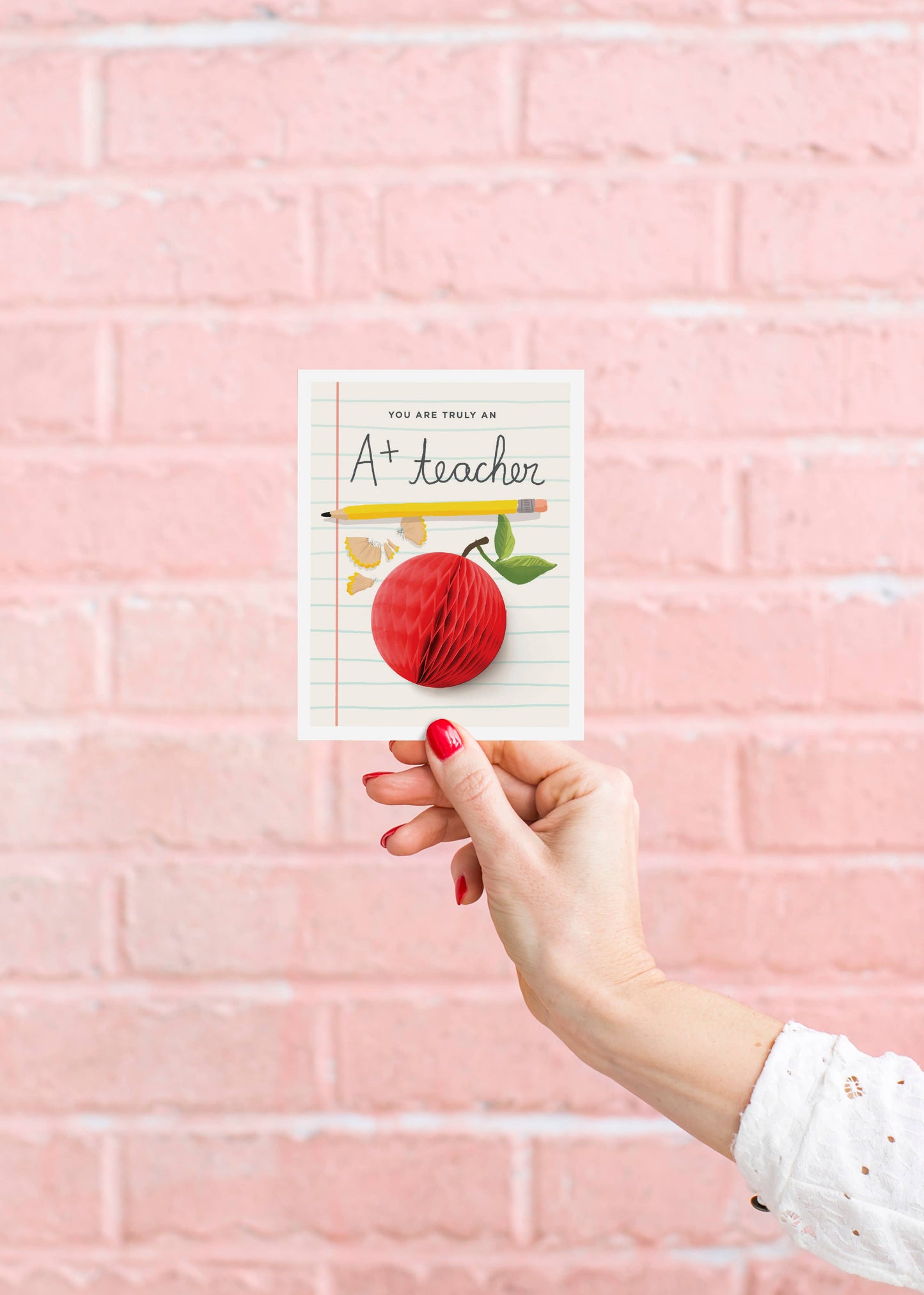 Pop-up Card - A+ Teacher