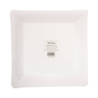 Grad Hats Paper Plate