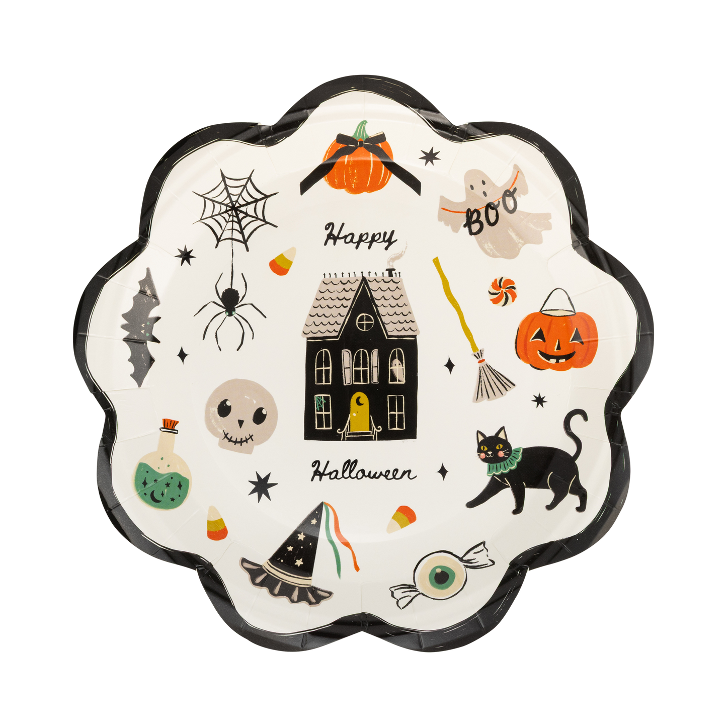 Spooky Icons 9" Plate