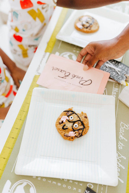 Back To School Notebook Paper Plate
