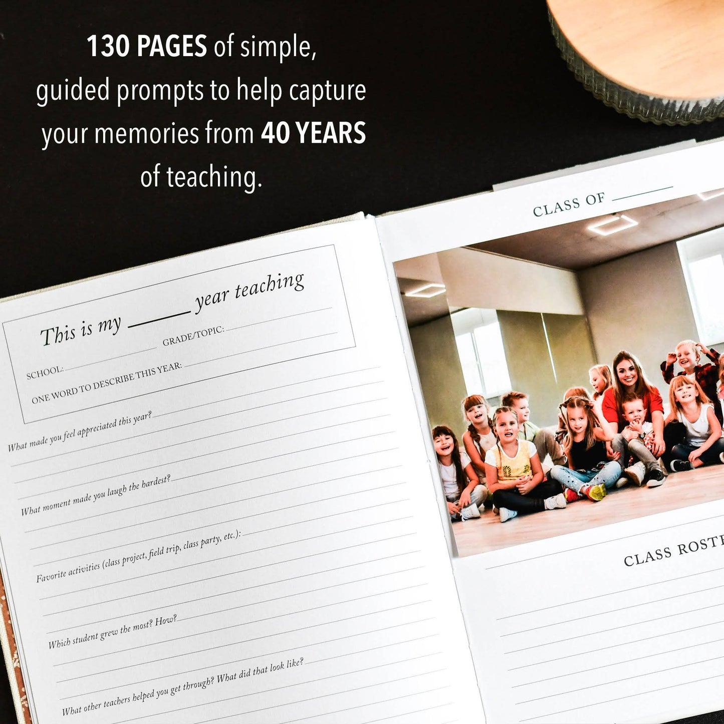 Teacher Memory Book | Teacher Notebook | Christmas Gift