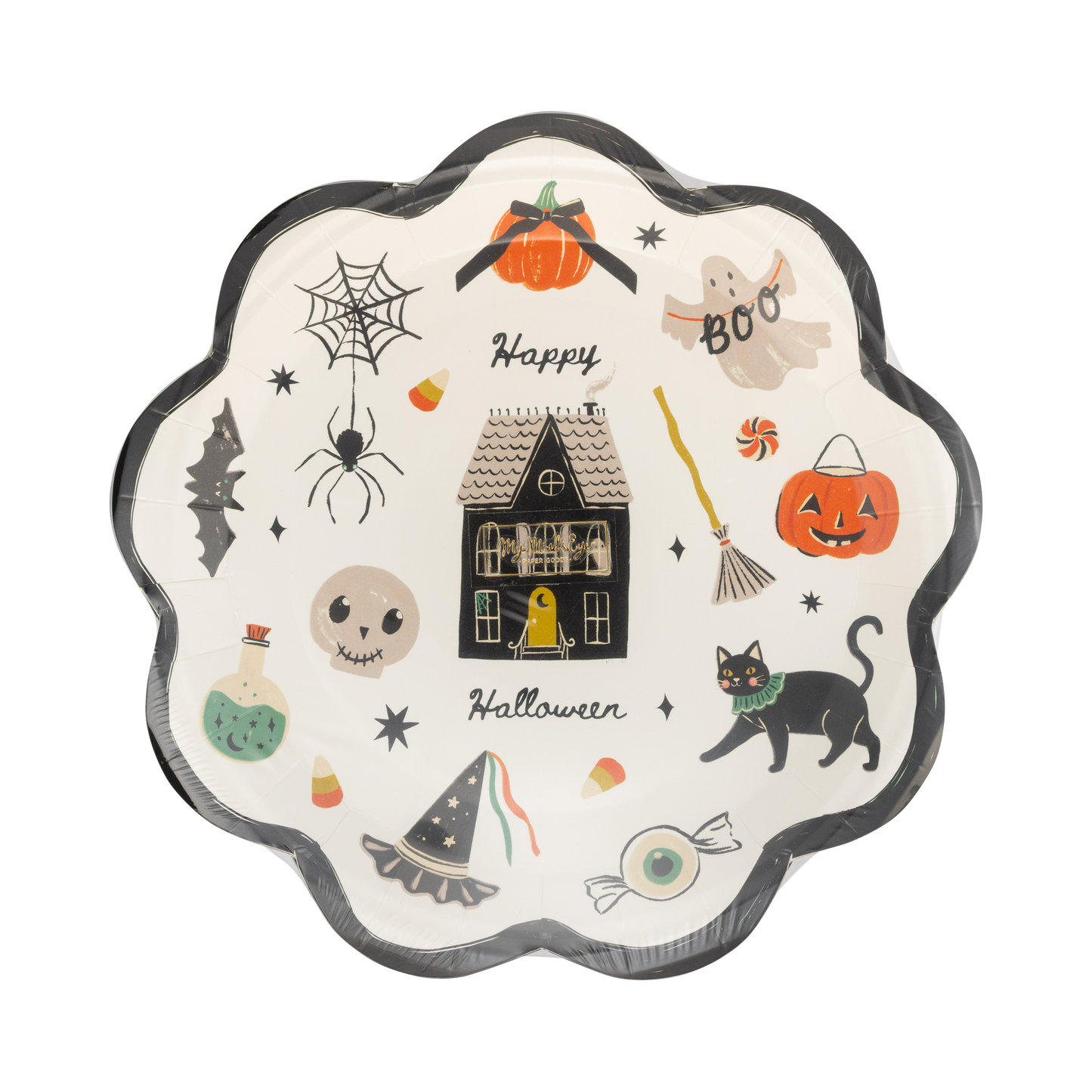 Spooky Icons 9" Plate