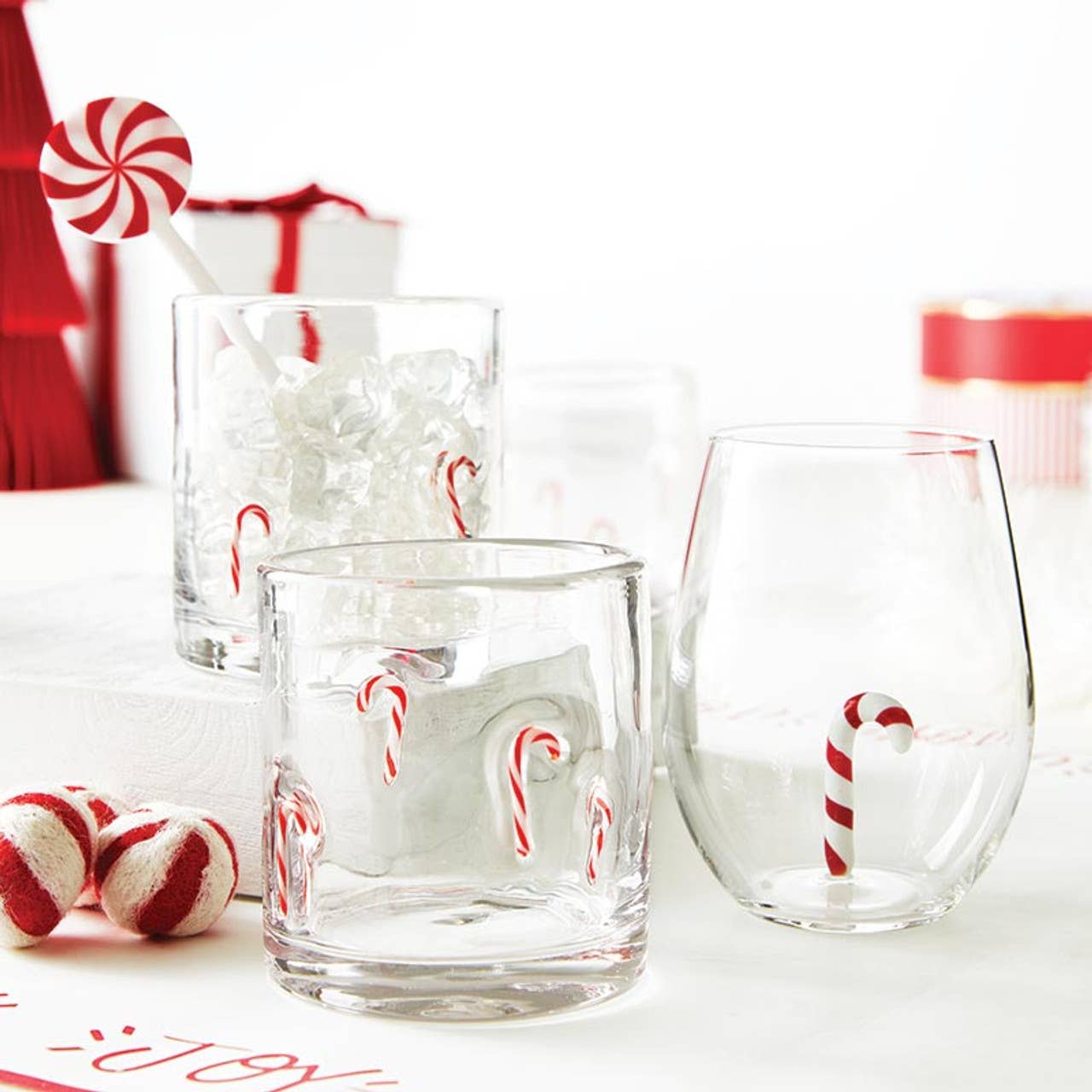 Acrylic Stir Sticks - Peppermint: Acrylic
