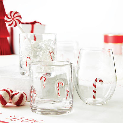 Acrylic Stir Sticks - Peppermint: Acrylic