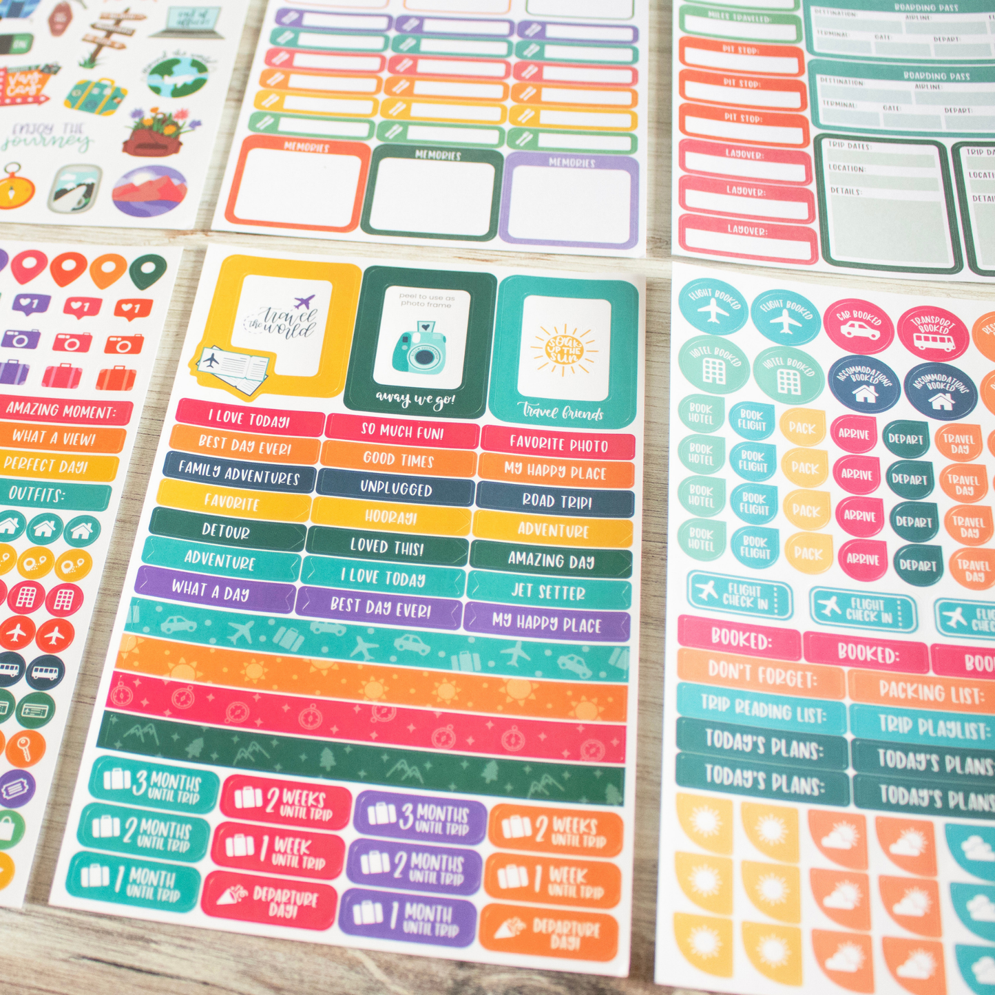 Travel Sticker Pack