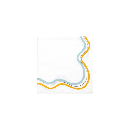 Modern Waves Napkins