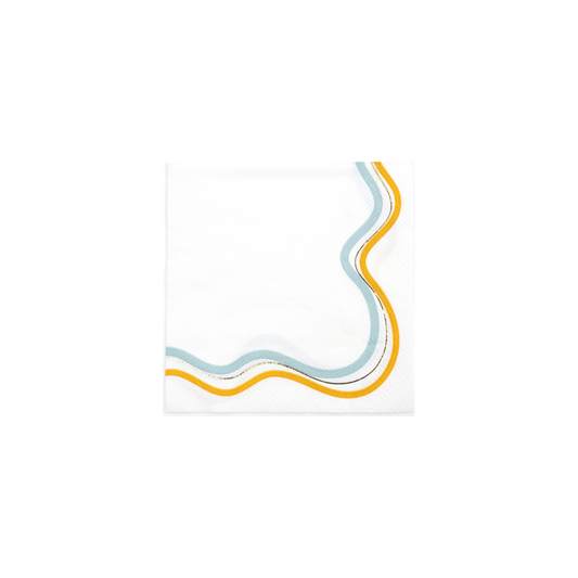 Modern Waves Napkins