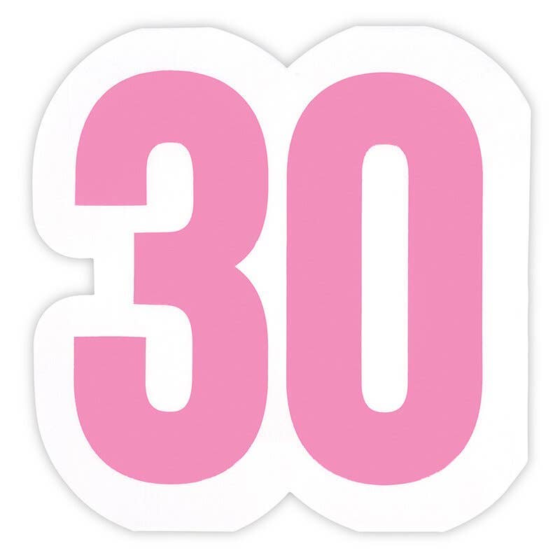 Jumbo Shaped Napkins - 30