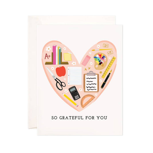 Teacher Grateful Greeting Card