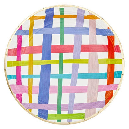 Thimblepress x Slant Paper Plates - Gingham