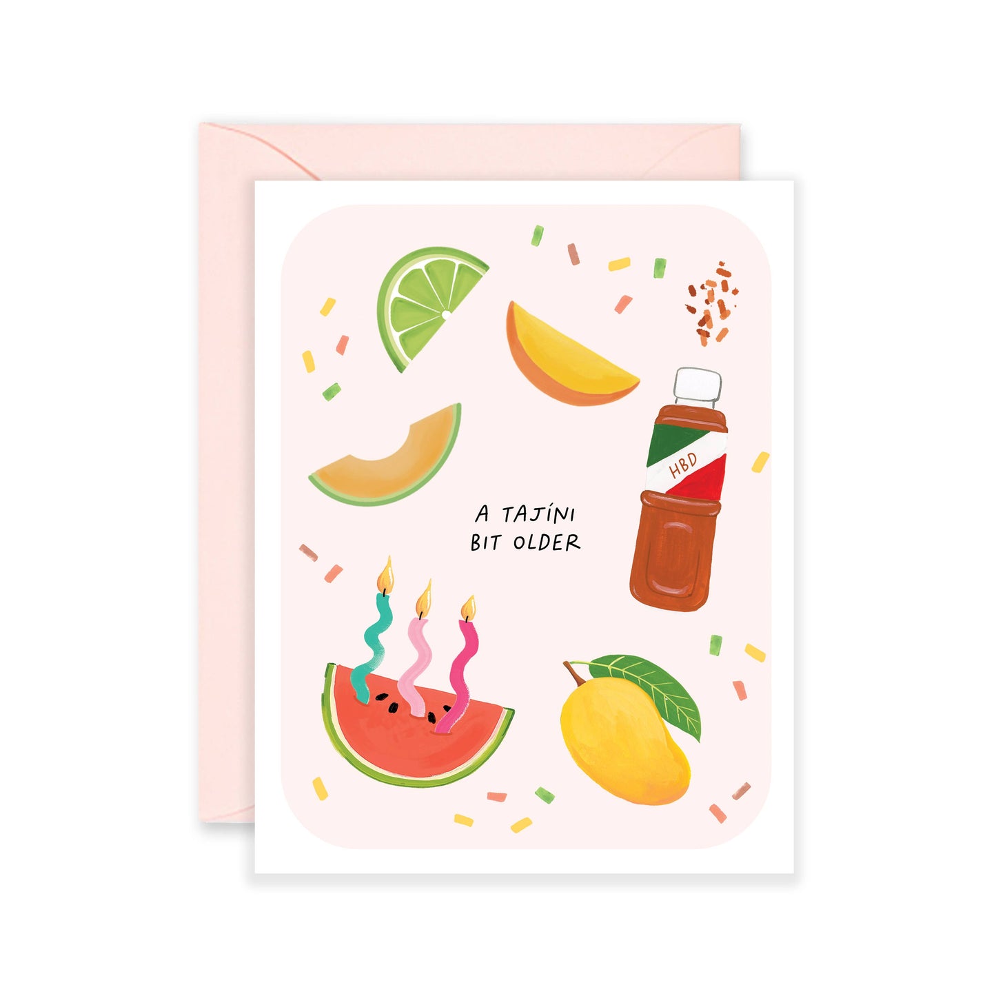 Tajíni Bit Older | Spanglish Birthday Greeting Card